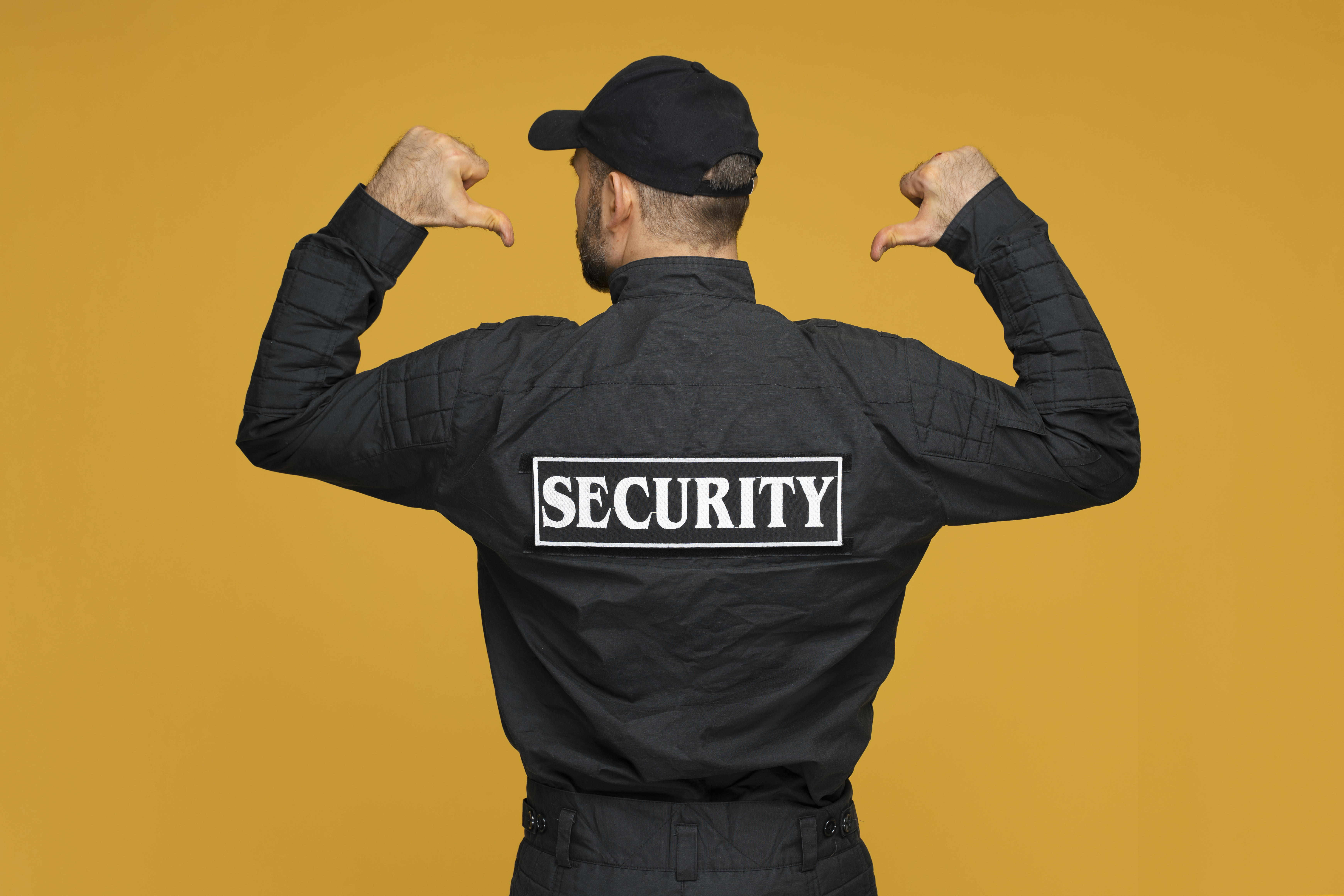 Siyah Security Üniforması - GOV-GVNL-002